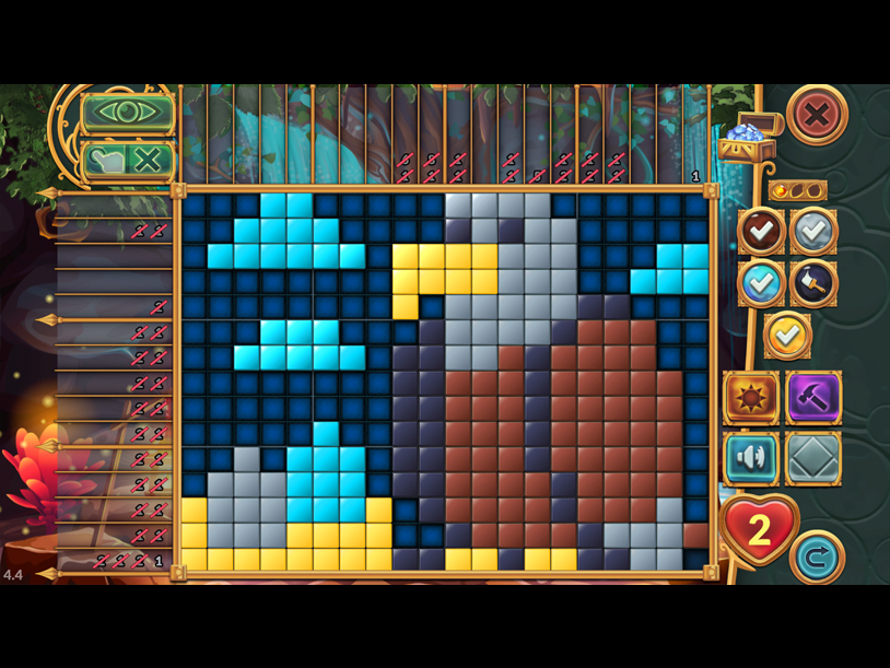 Legendary Mosaics: the Dwarf and the Terrible Cat screenshot 1