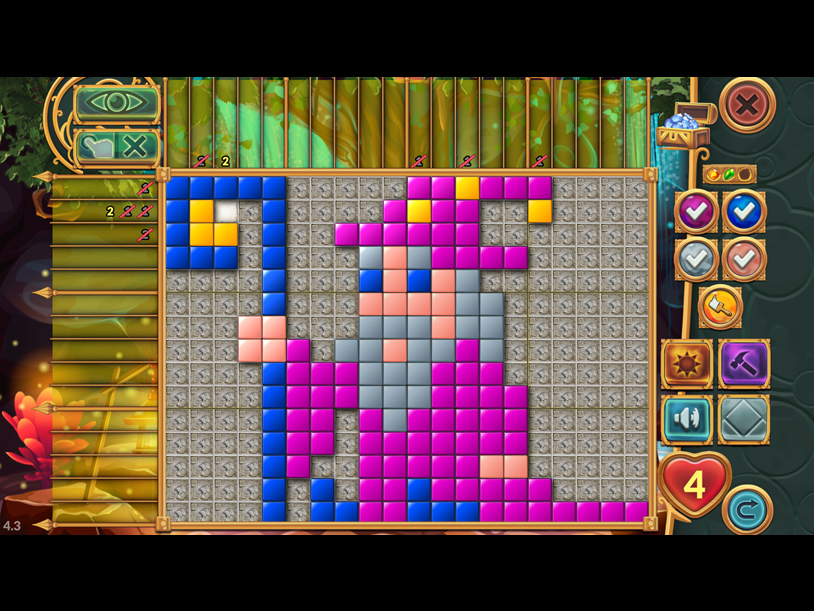 Legendary Mosaics: the Dwarf and the Terrible Cat screenshot 3