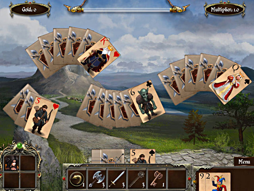Legends of Solitaire: Curse of the Dragons screenshot 2