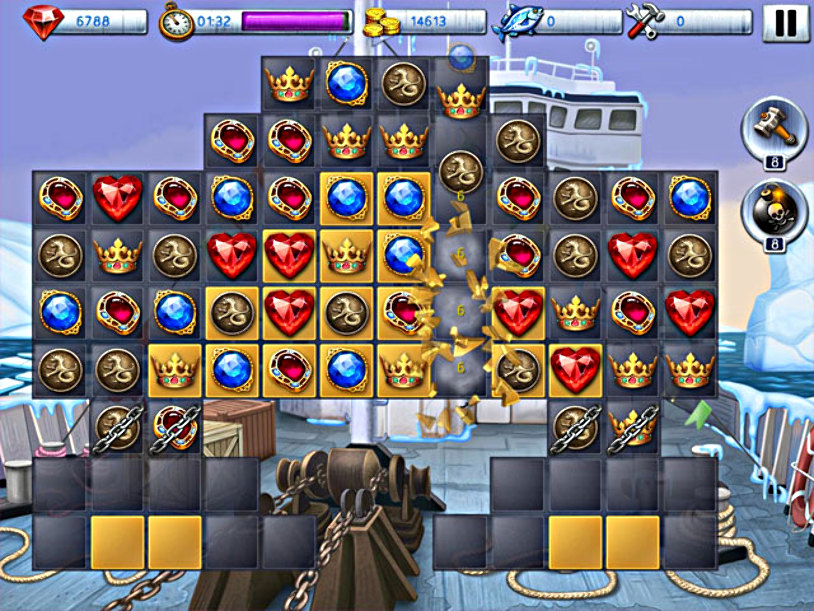 Lost in Reefs: Antarctic screenshot 1