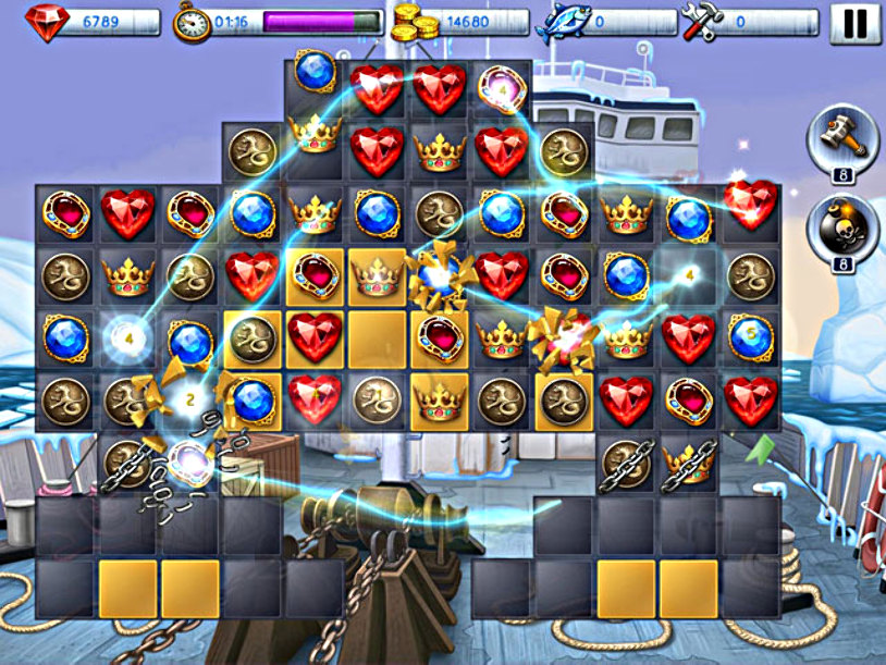 Lost in Reefs: Antarctic screenshot 2