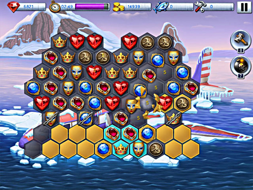 Lost in Reefs: Antarctic screenshot 3