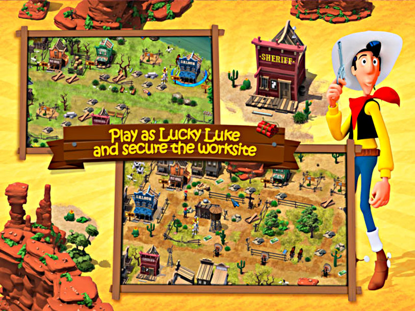 Lucky Luke: Transcontinental Railroad Builders screenshot 2