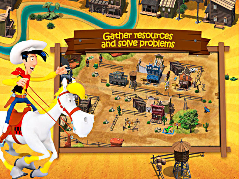 Lucky Luke: Transcontinental Railroad Builders screenshot 3