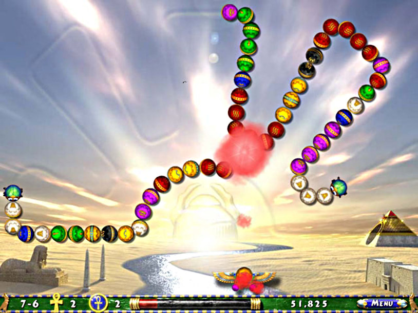 Luxor 2 screenshot 2