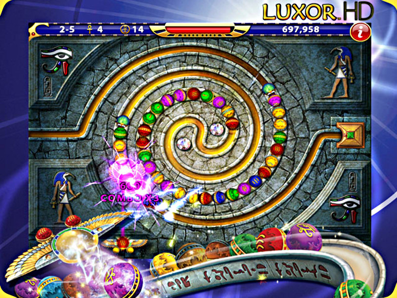 Luxor HD screenshot 1
