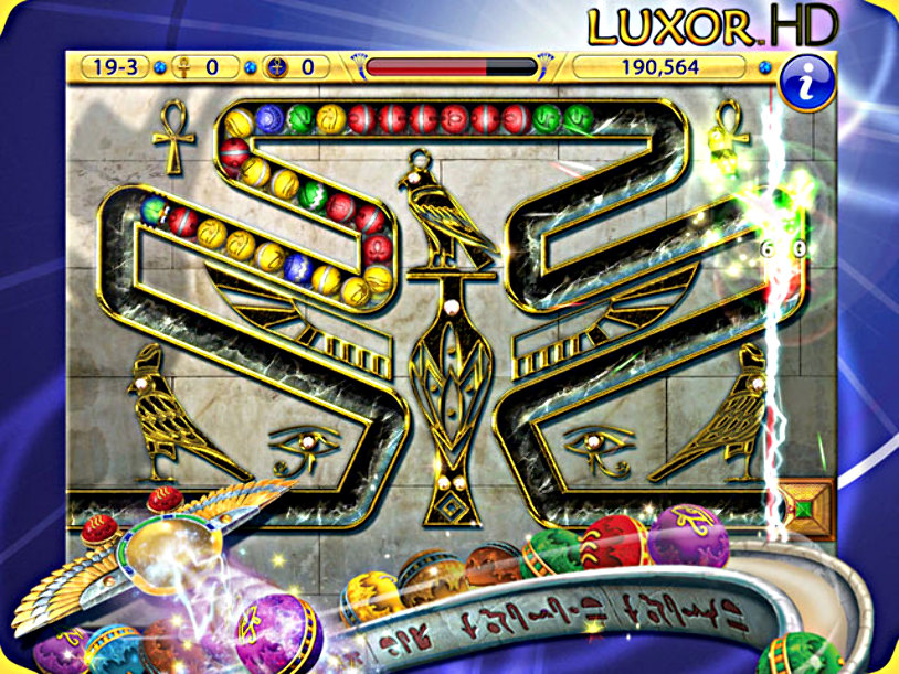 Luxor HD screenshot 2