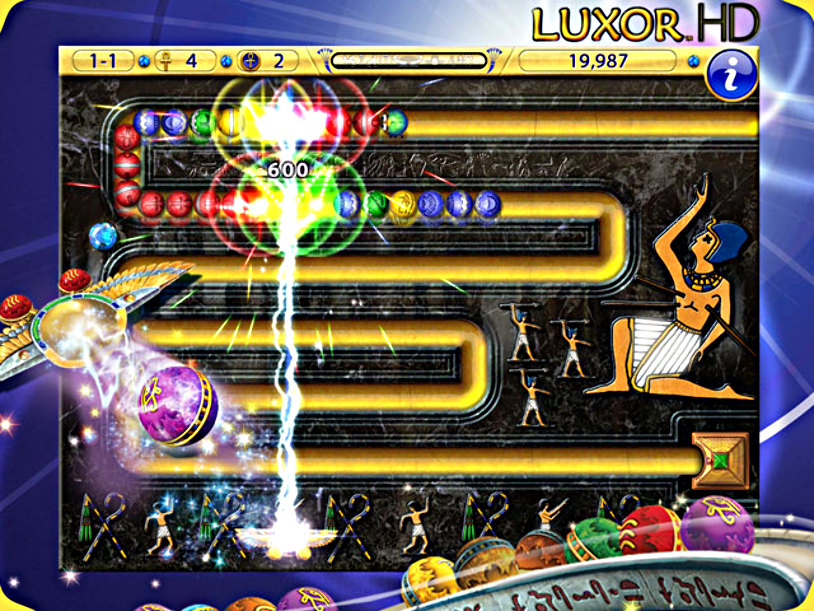 Luxor HD screenshot 3