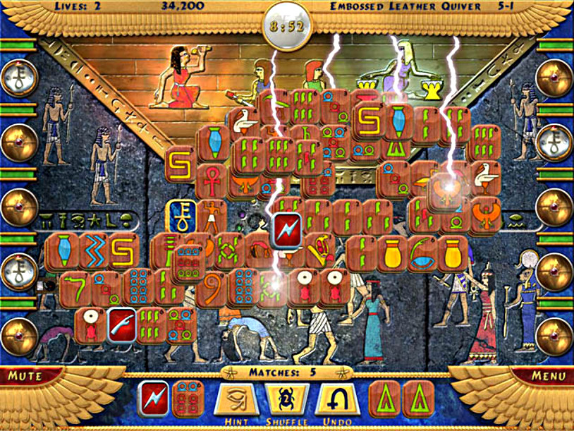 Luxor Mahjong screenshot 3
