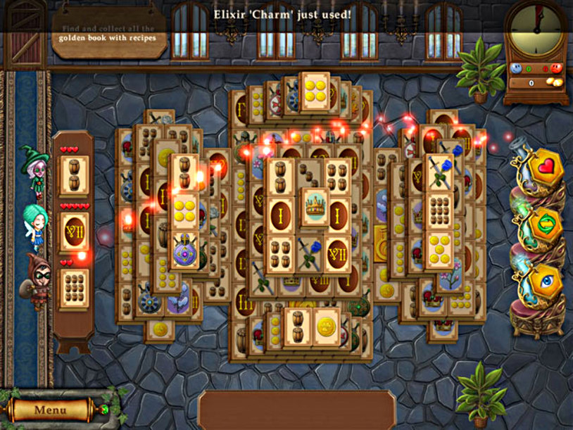 Magic Bookshop: Mahjong screenshot 1