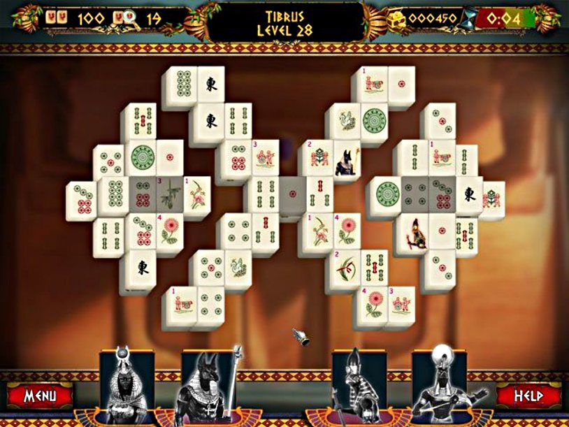 Mahjong: Ancient Pyramids screenshot 2