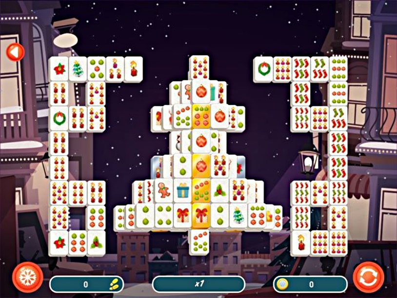 Mahjong Christmas 2 screenshot 1