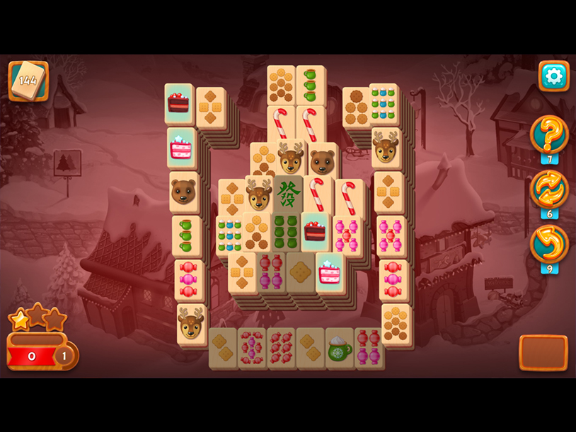 Mahjong Fest: Winter Wonderland screenshot 1