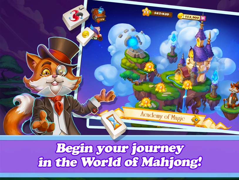 Mahjong Magic Islands screenshot 1