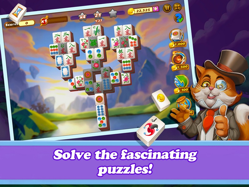 Mahjong Magic Islands screenshot 2