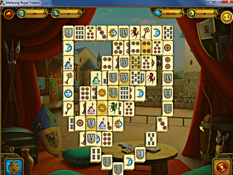 Mahjong Royal Towers screenshot 2