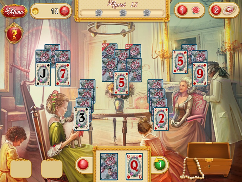 Marie Antoinette's Solitaire screenshot 1
