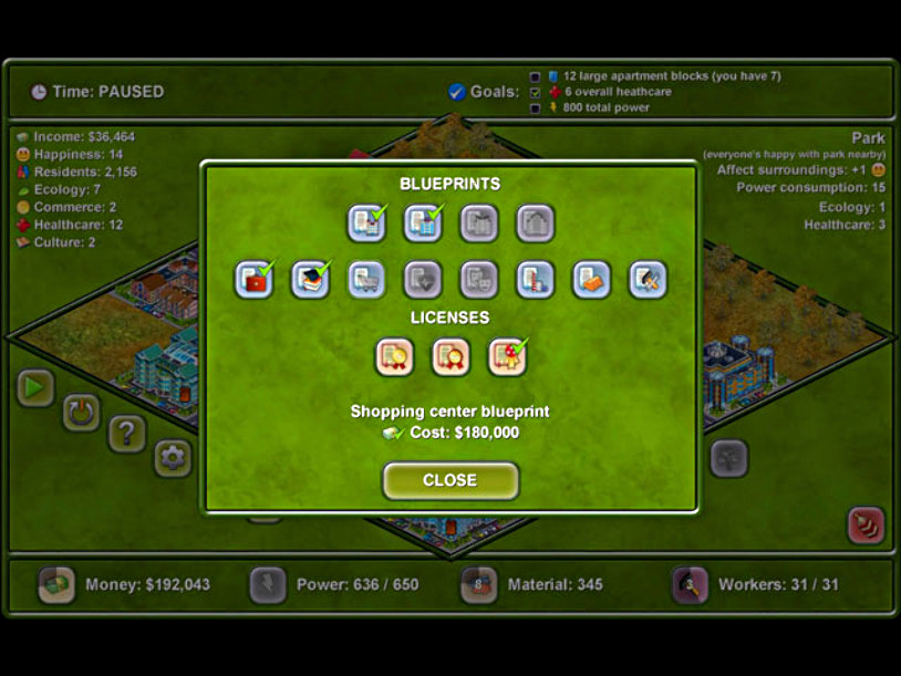 Megapolis screenshot 1