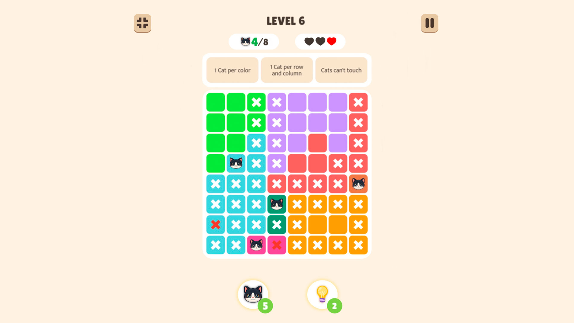 Meow Sudoku screenshot 2