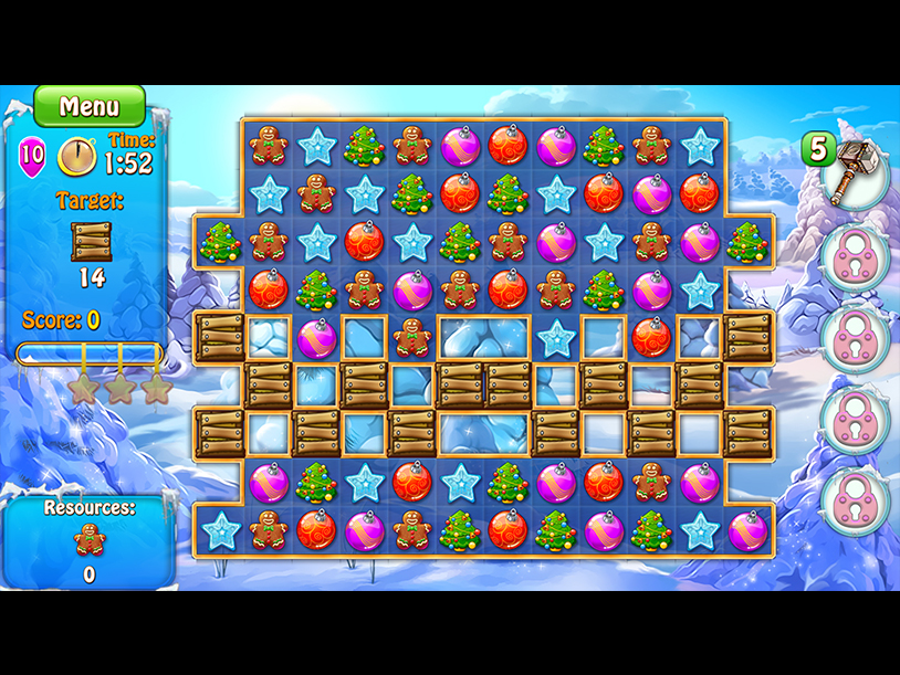 Merry Christmas: Deck the Halls screenshot 1