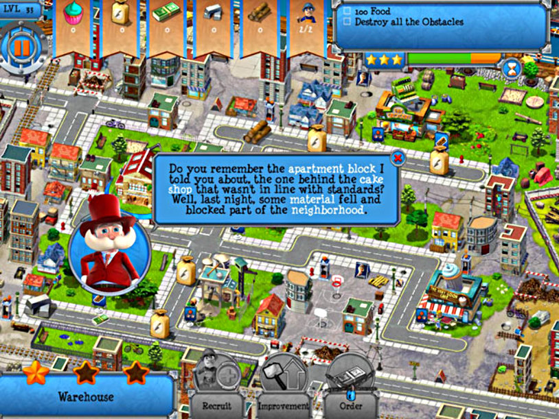 Monument Builders: Alcatraz screenshot 1