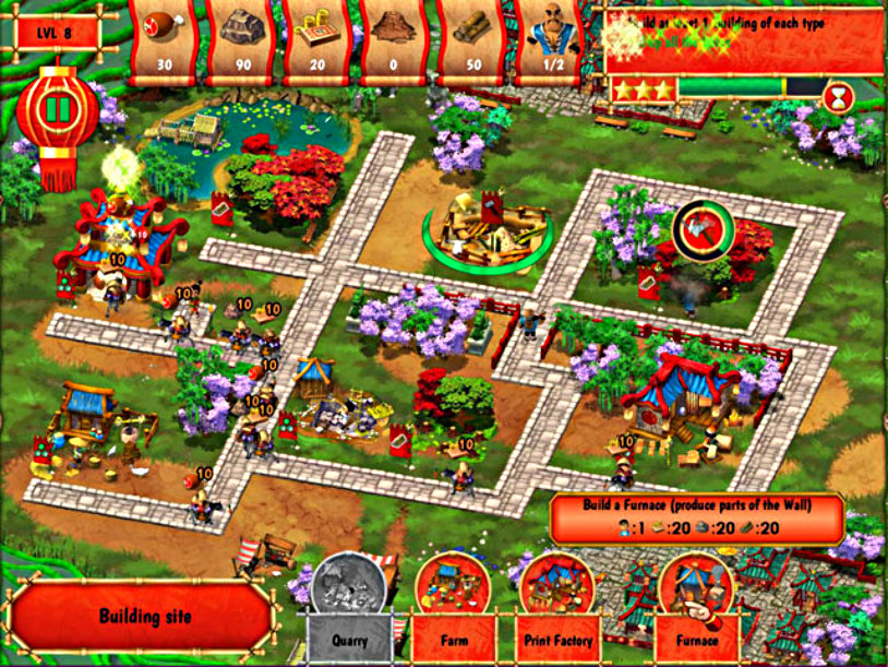 Monument Builders: Great Wall of China screenshot 2