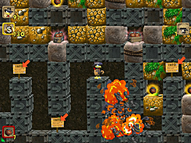 Moorhuhn - Jewel of Darkness screenshot 2