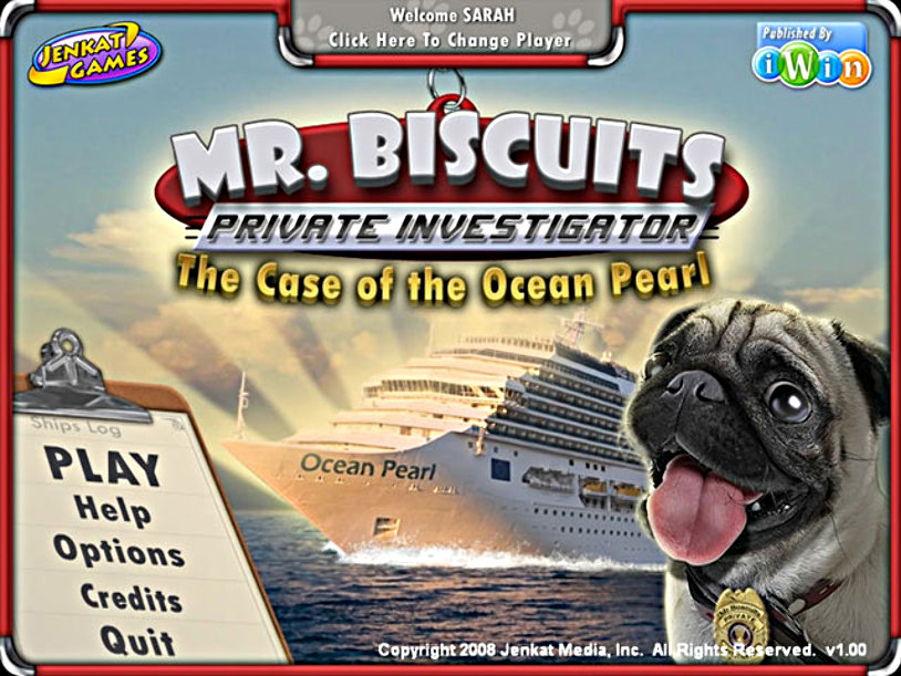Mr Biscuits The Case of the Ocean Pearl screenshot 1