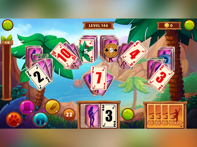 Musical Mystery of the Tropical Island Solitaire screenshot 2