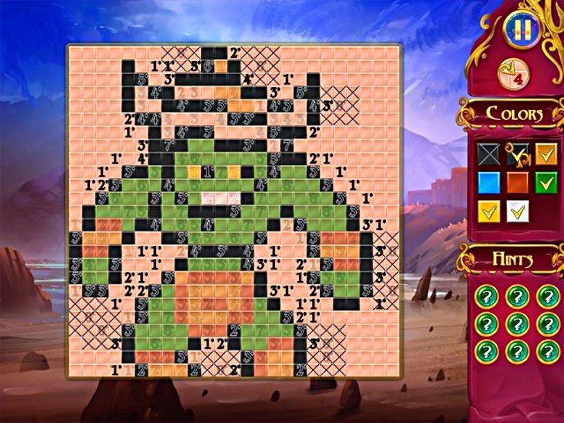 Mystery Mosaics screenshot 1