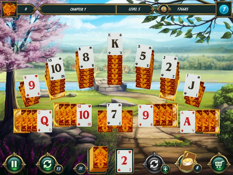 Mystery Solitaire - Grimms Tales 3 screenshot 1