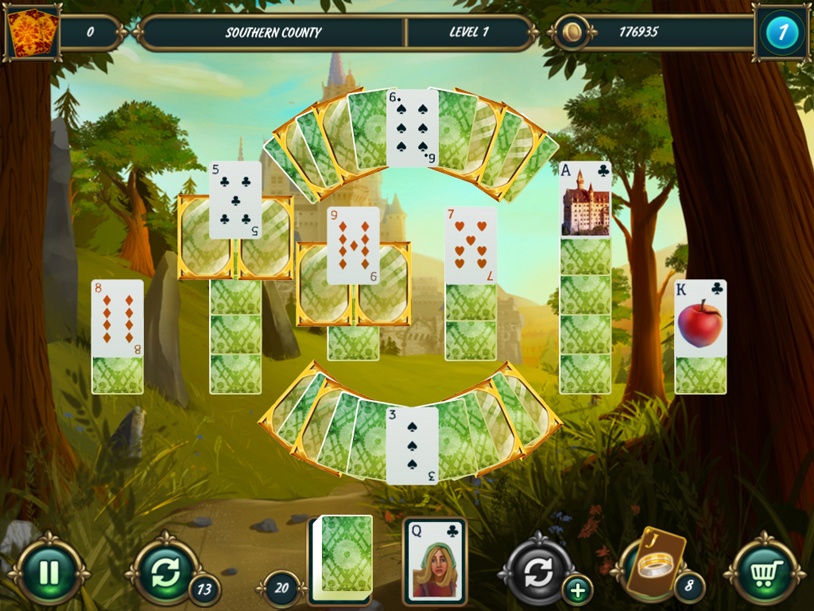 Mystery Solitaire - Grimms Tales 3 screenshot 2