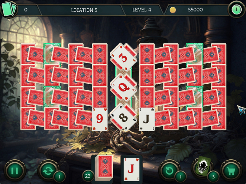 Mystery Solitaire Cthulhu Mythos 2 screenshot 1
