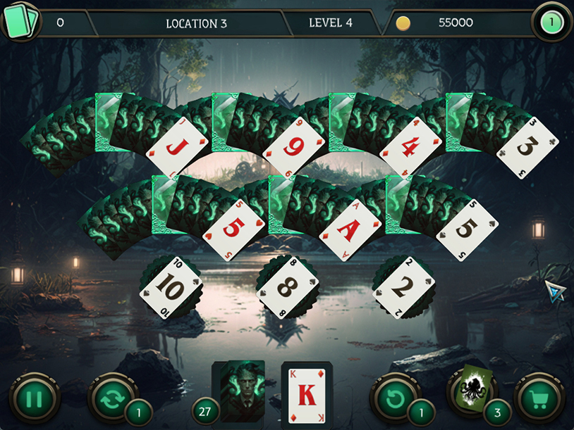 Mystery Solitaire Cthulhu Mythos 2 screenshot 2