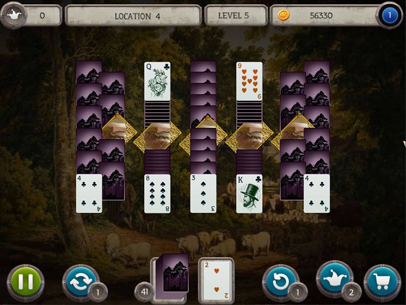 Mystery Solitaire Grimms Tales 7 screenshot 1