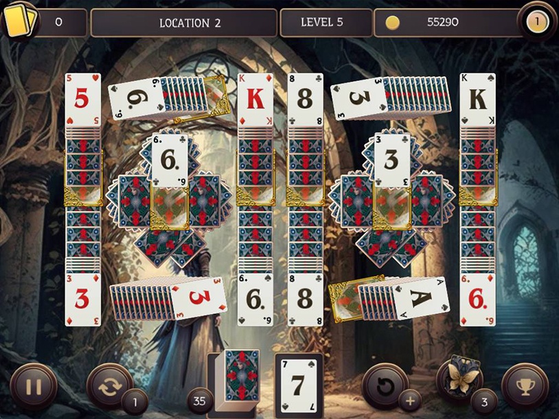 Mystery Solitaire Grimms Tales 8 screenshot 1