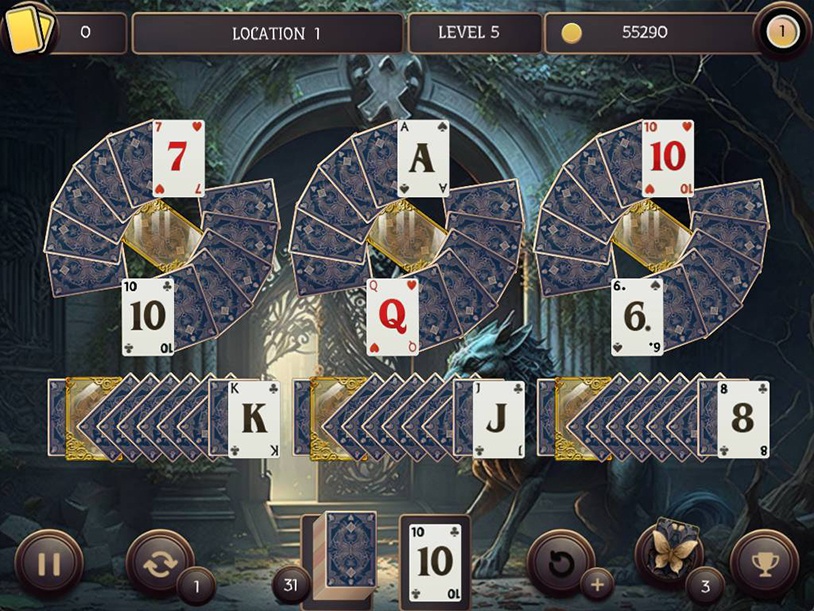 Mystery Solitaire Grimms Tales 8 screenshot 2