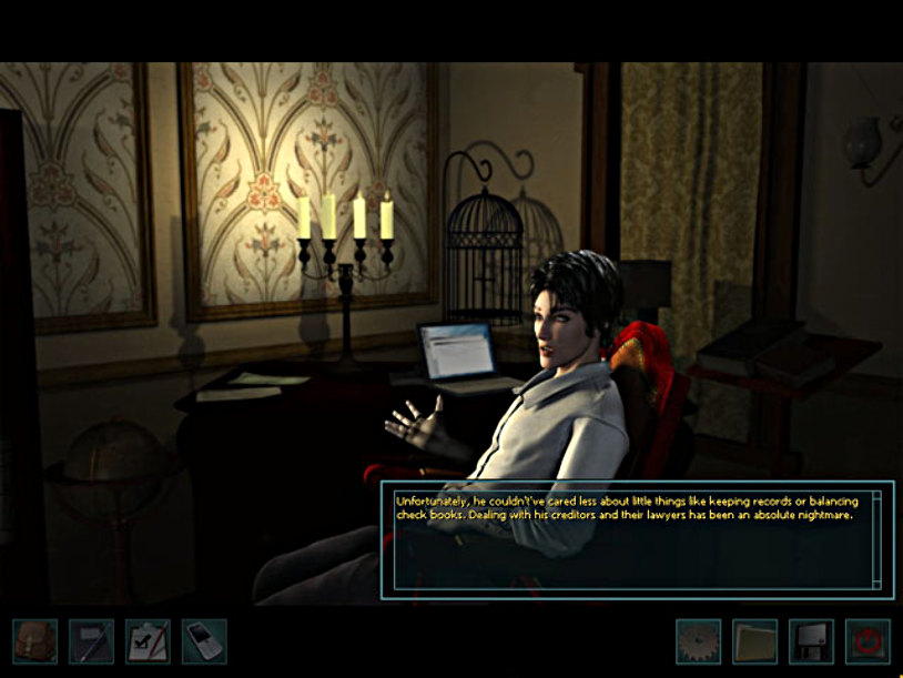 Nancy Drew Legend of Crystal Skull screenshot 2