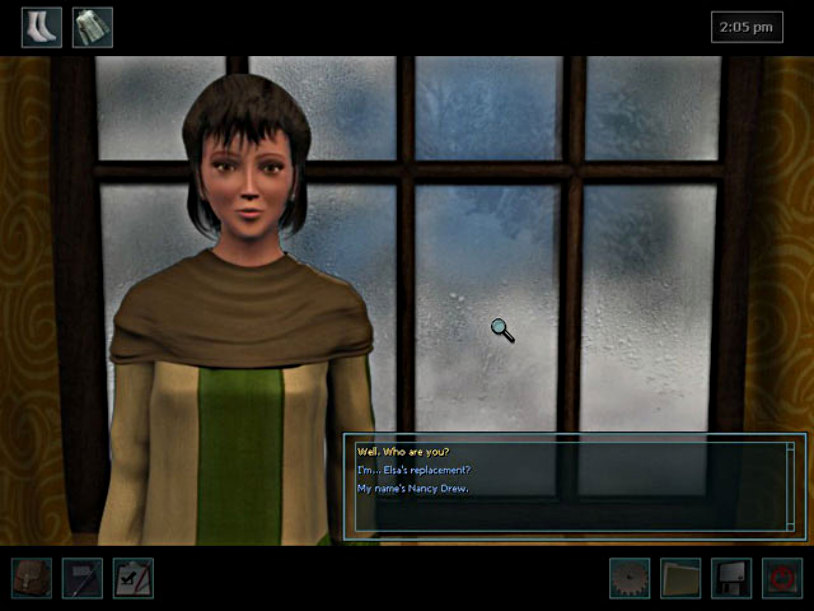 Nancy Drew: The White Wolf of Icicle Creek screenshot 1