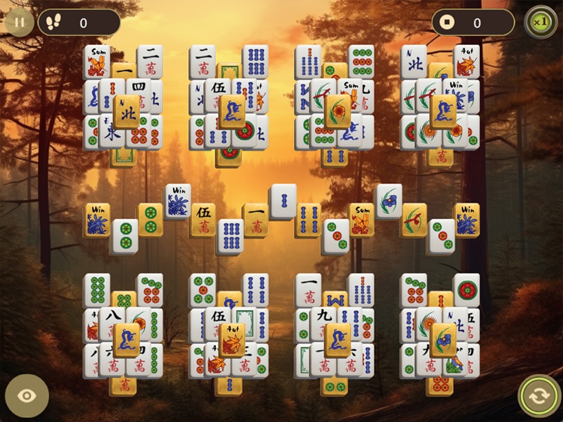 Nature Mahjong screenshot 1