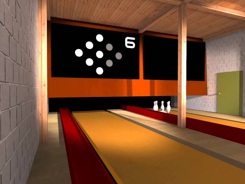 Ninepin Bowling Simulator screenshot 1