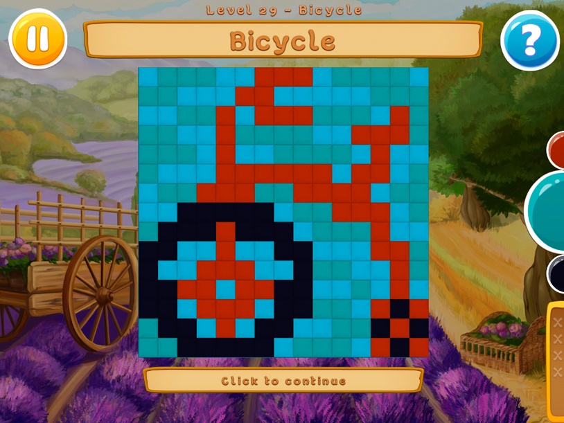 Nonograms: Malcolm and the Magnificent Pie screenshot 2