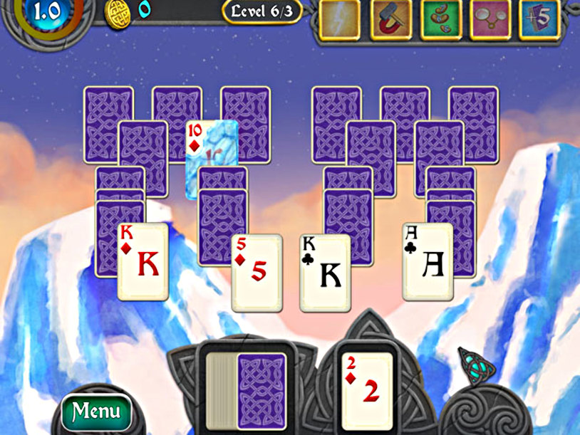 Nordic Storm Solitaire screenshot 2
