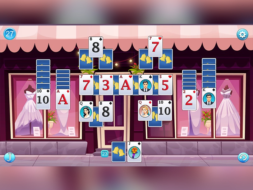 Perfect Wedding Solitaire screenshot 1