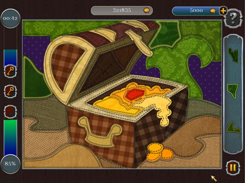 Pirate Mosaic Puzzle - Caribbean Treasures screenshot 2