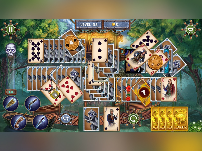 Pirates Adventure Solitaire screenshot 2
