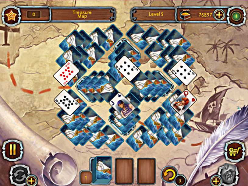 Pirate's Solitaire 2 screenshot 3