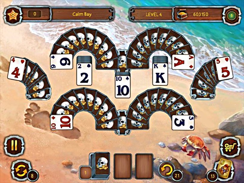 Pirate's Solitaire 3 screenshot 3