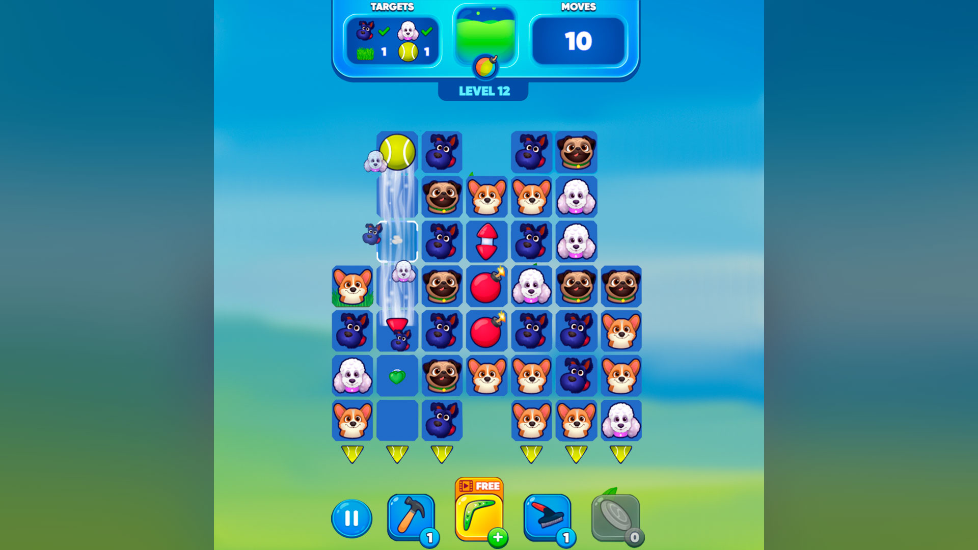 Puppy Paw Match screenshot 4