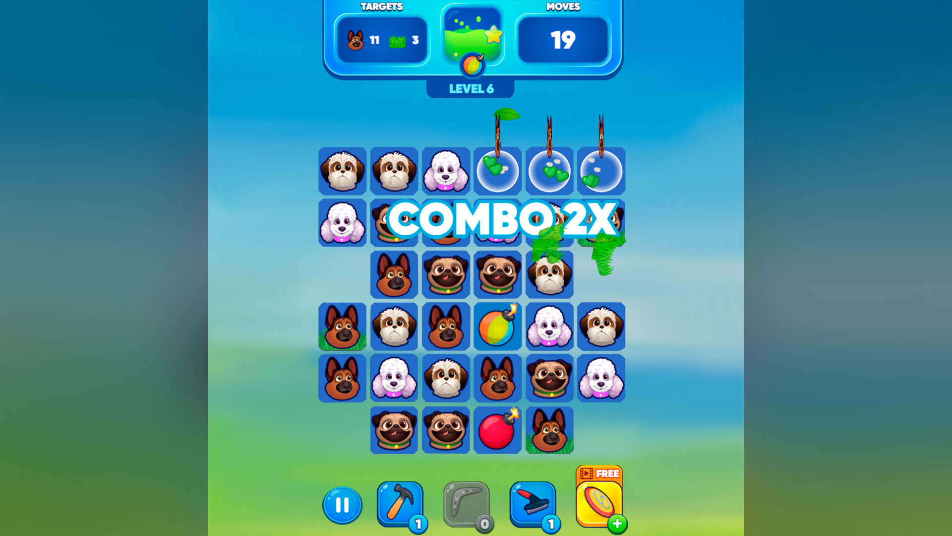 Puppy Paw Match screenshot 3